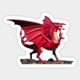 Red Dragon Sticker